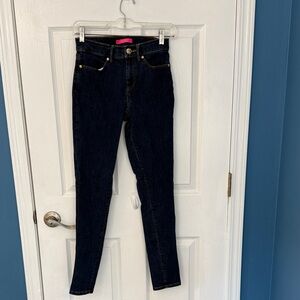 Lilly Pulitzer medium Indigo Skinny Jeans
